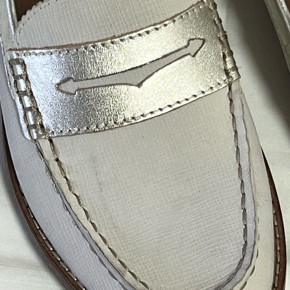 Sperry Women’s Off-White Penny Loafers - Picture 11 of 12
